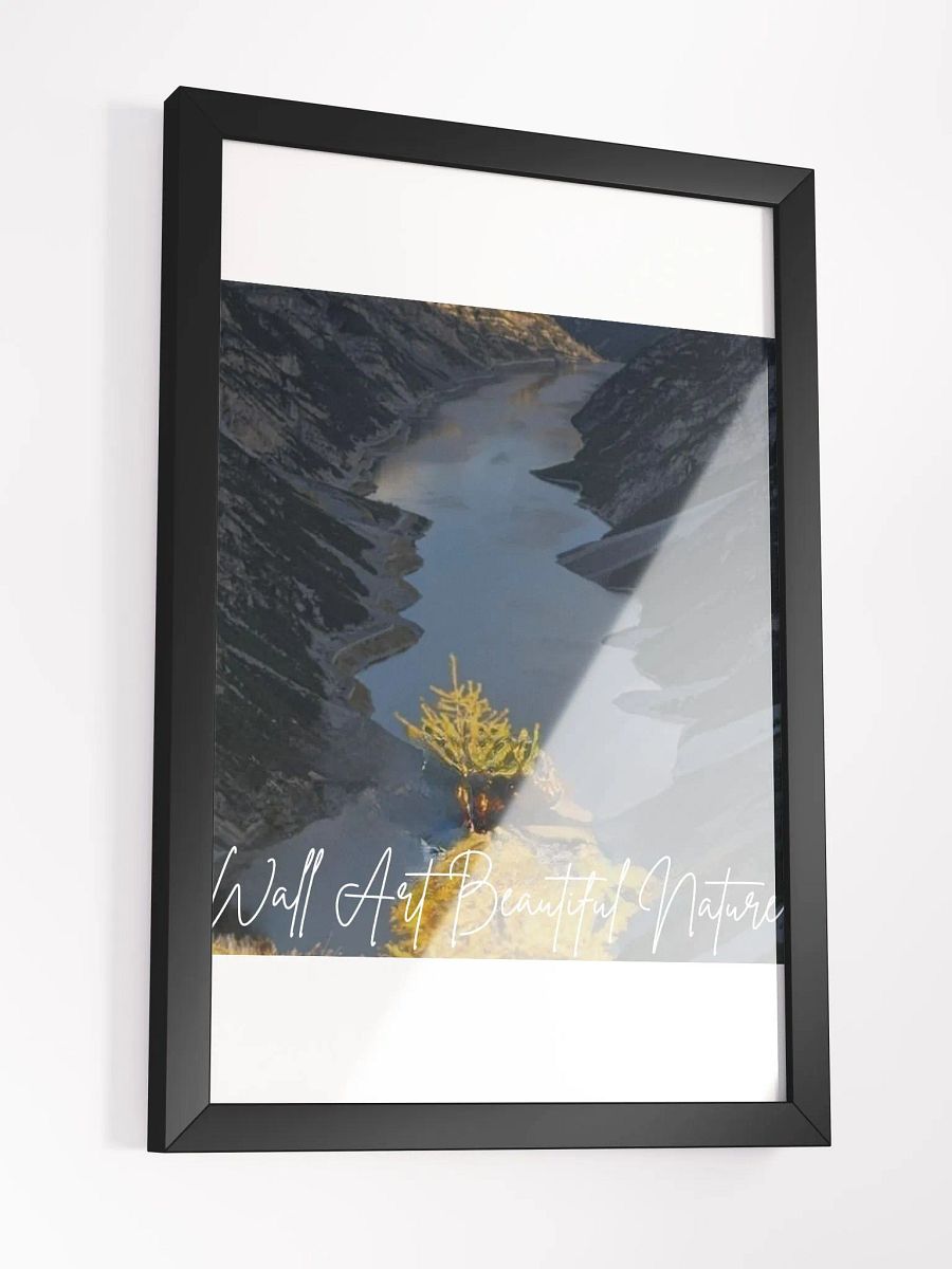 Nature View Framed High-Quality Matte Poster (in) product image (3)