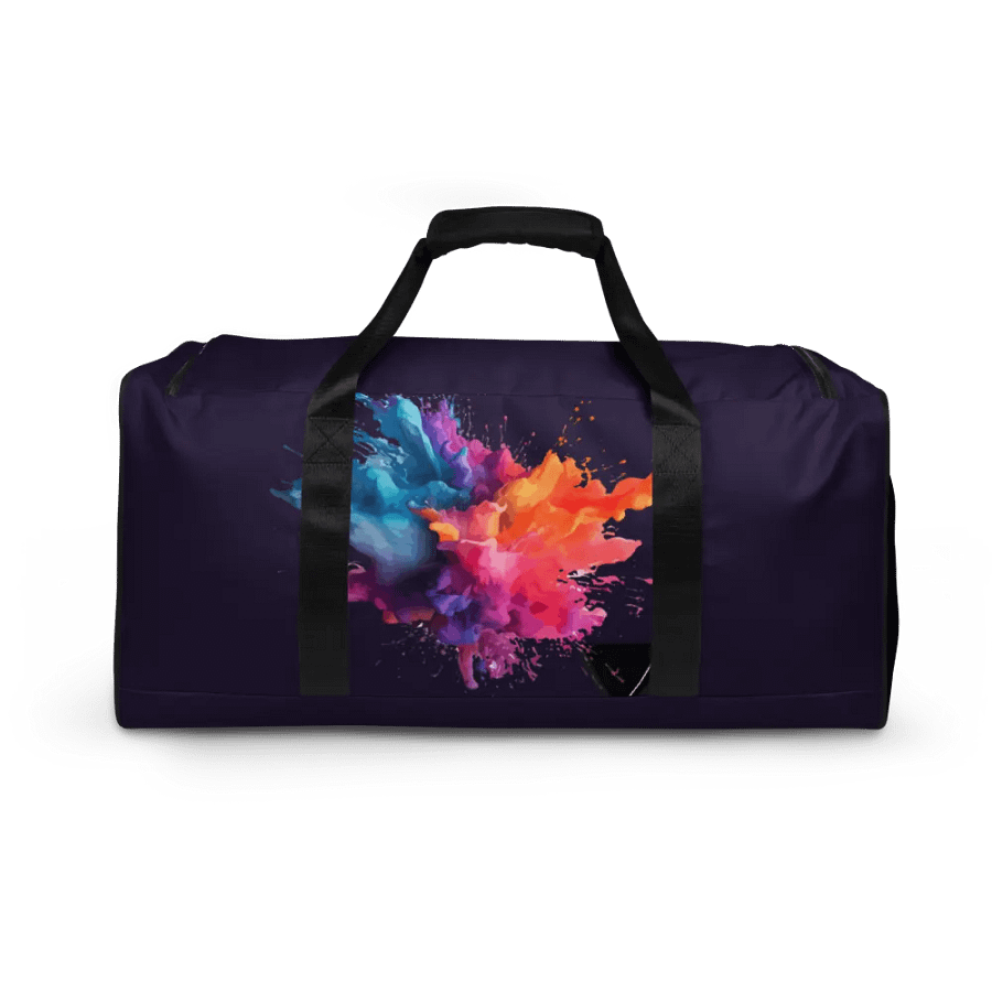 Vibrant Splash All-Over Duffle Bag product image (3)