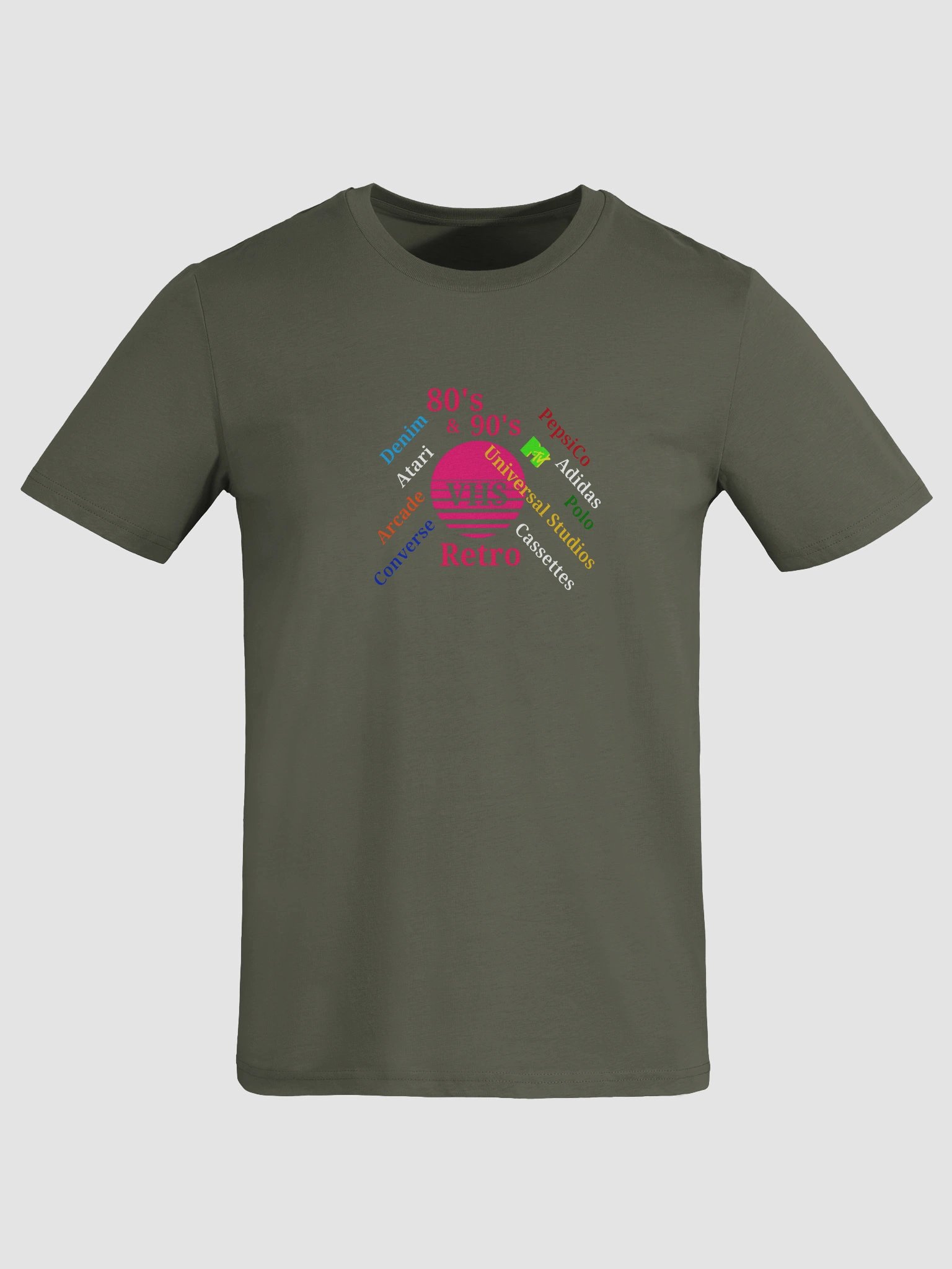 Retro VHS Vintage Word Collage T-Shirt product image (3)