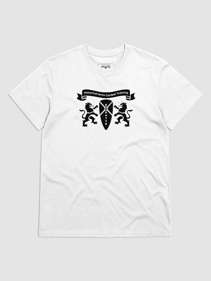 Organic Cotton T-shirt black HACT logo product image (1)