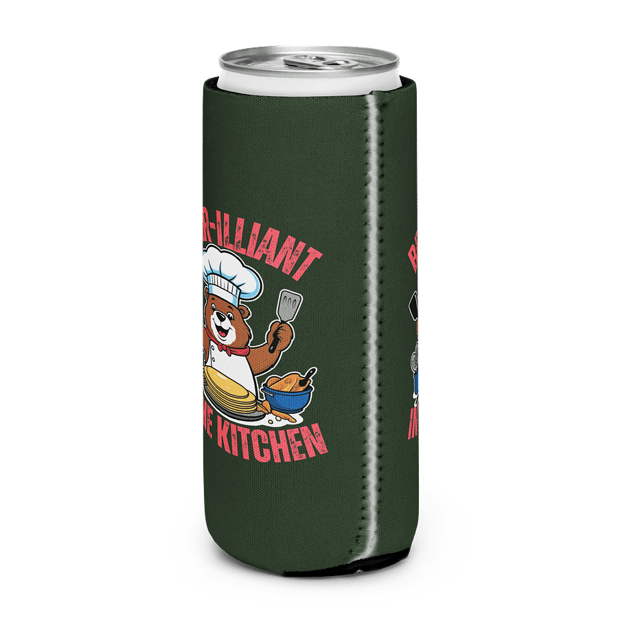 bear-illiant in the kitchen coozie can cooler product image (3)