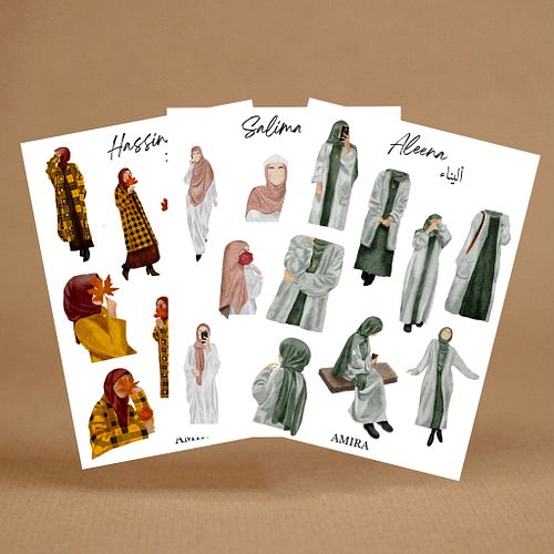 Sticker sheets bundle ❤️✨ at www.amirastationery.com 🇬🇧