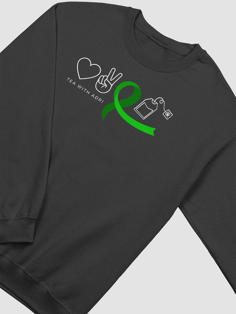 Love, Peace, Good Health, and Good Tea Sweatshirt (Classic) product image (2)