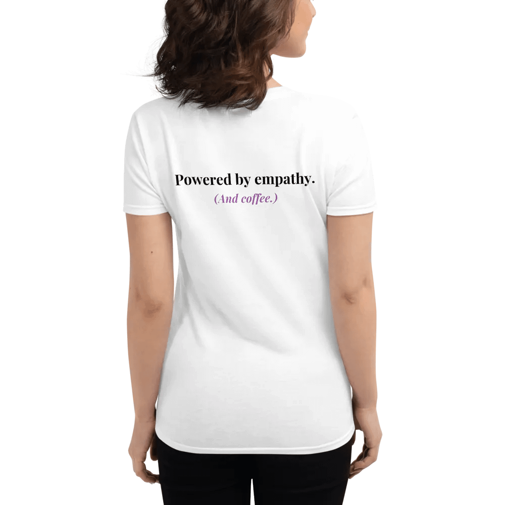 Support Human Fitted T-Shirt (Bold) product image (2)