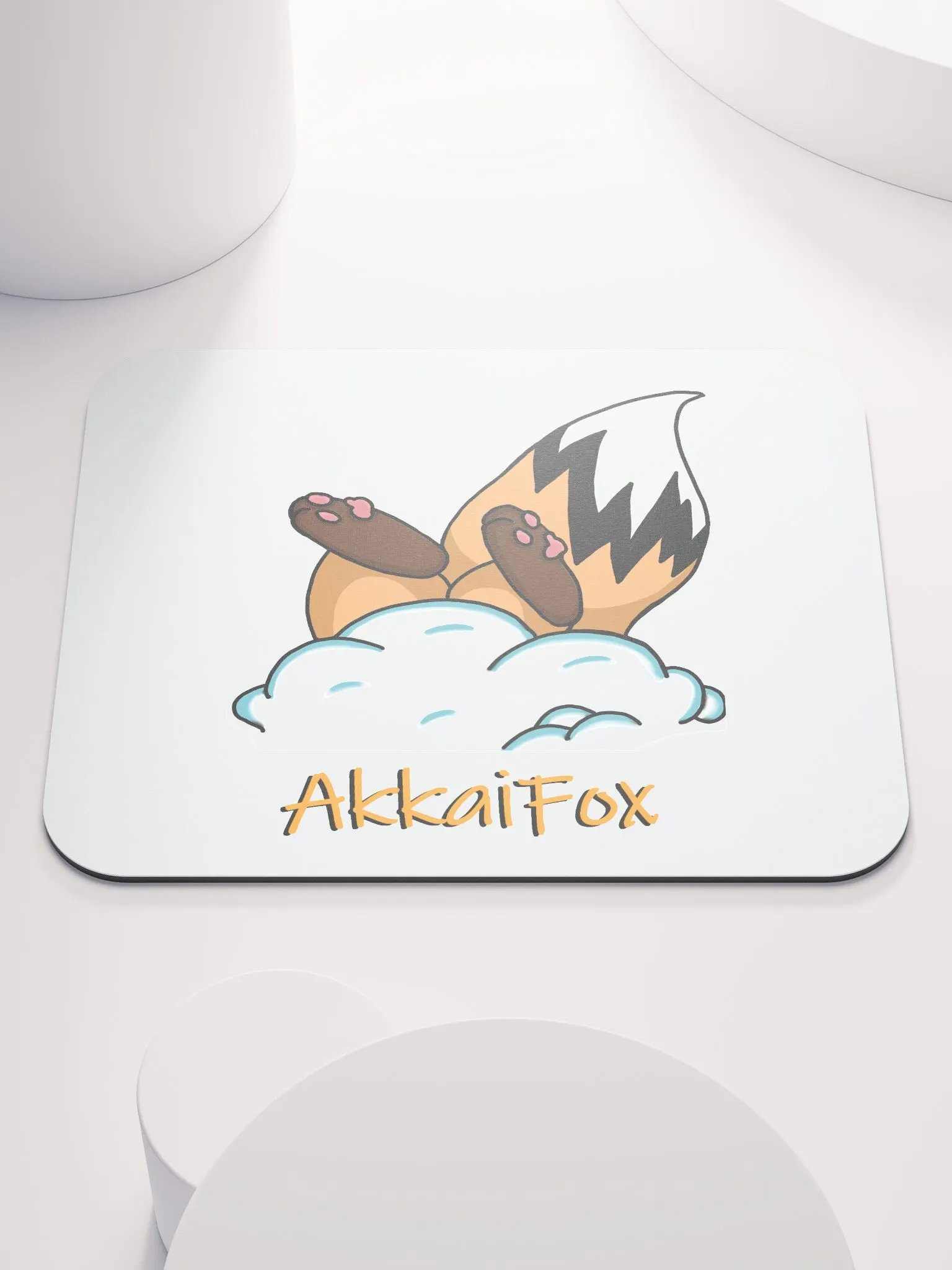 Stuck in snow Mouse Pad product image (1)