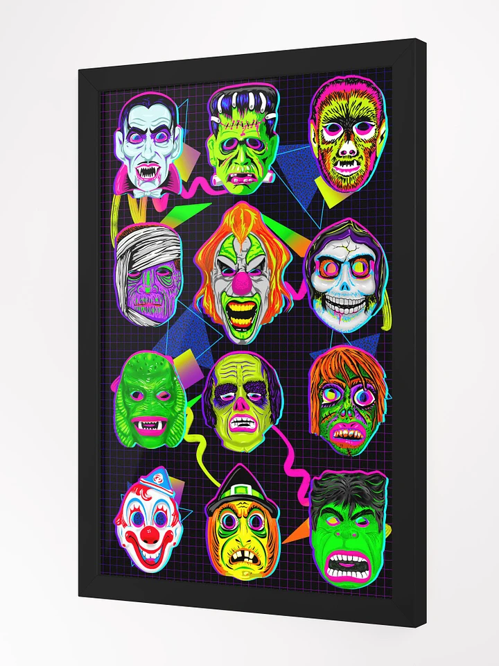 Horror Icons Framed Artwork product image (1)