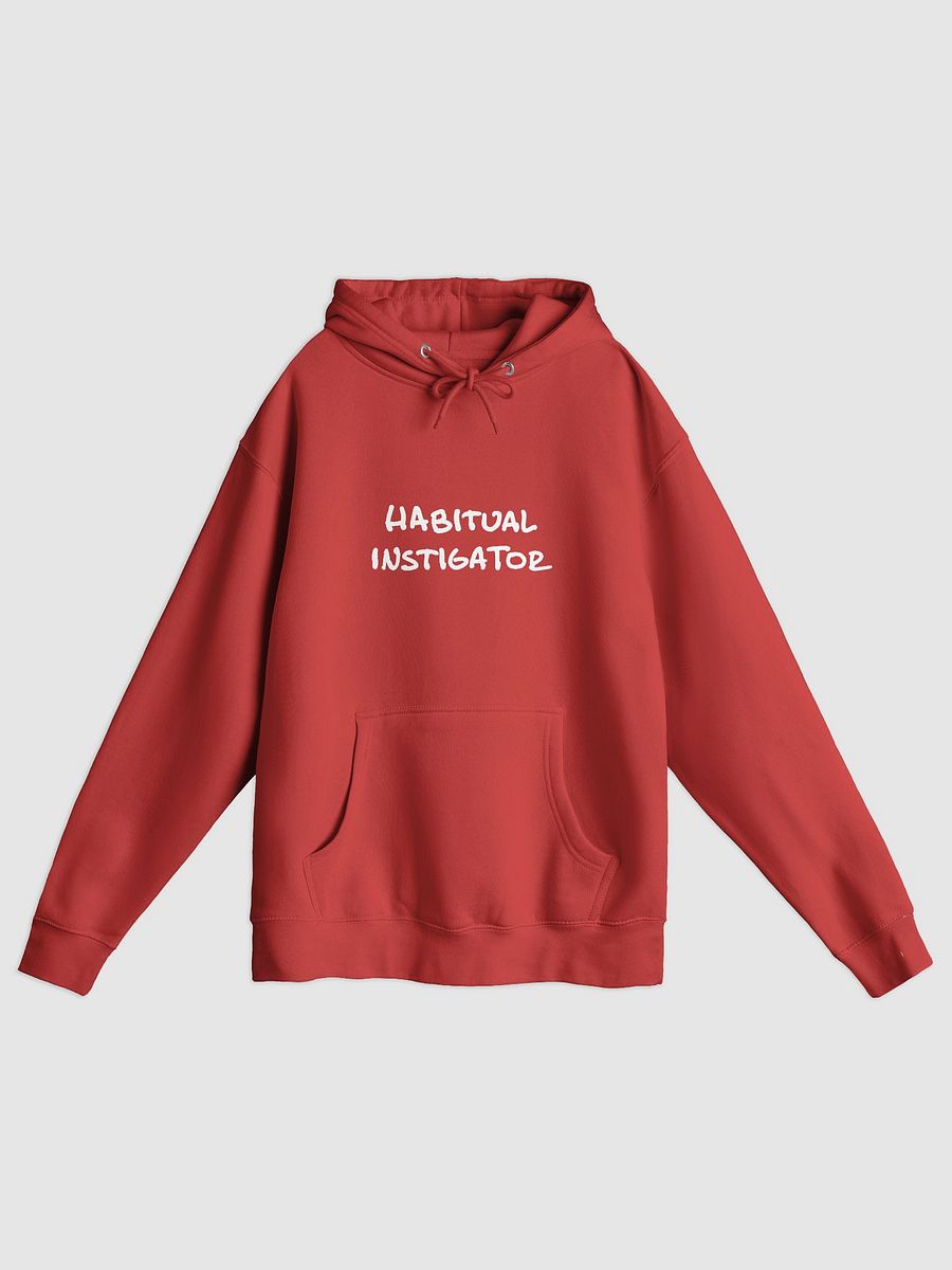 HABITUAL INSTIGATOR (white design) printed premium pullover hoodie product image (7)