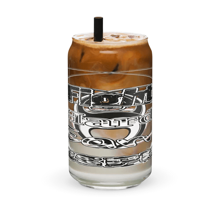 Fight Hard Earn Respect - Can-Shaped Glass and with Lid & Straw product image (2)