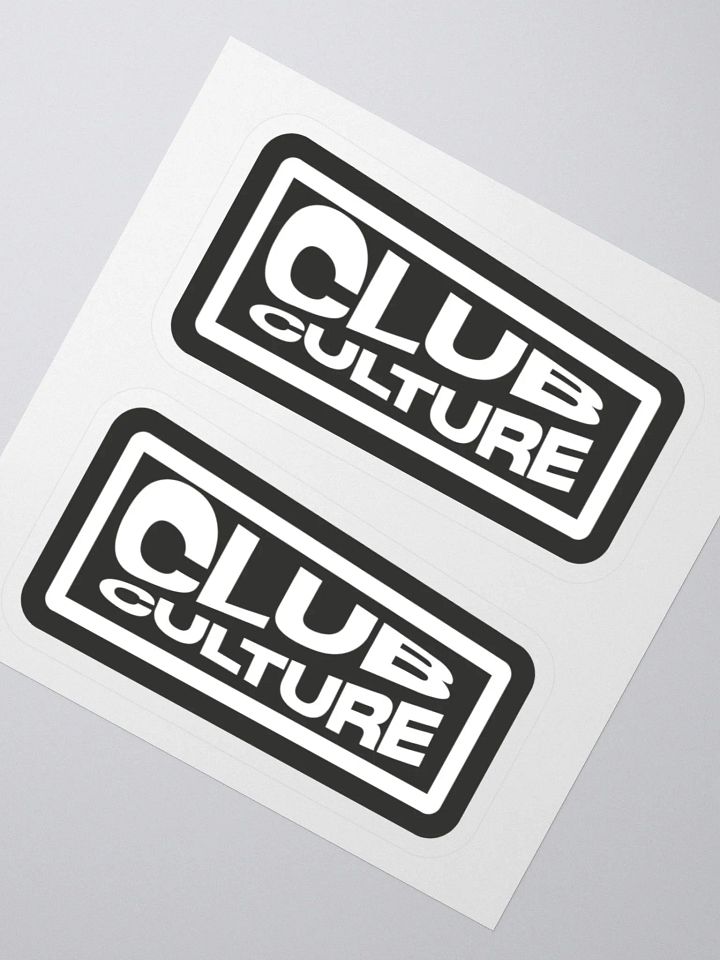 CC Logo Stickers - Grey product image (2)