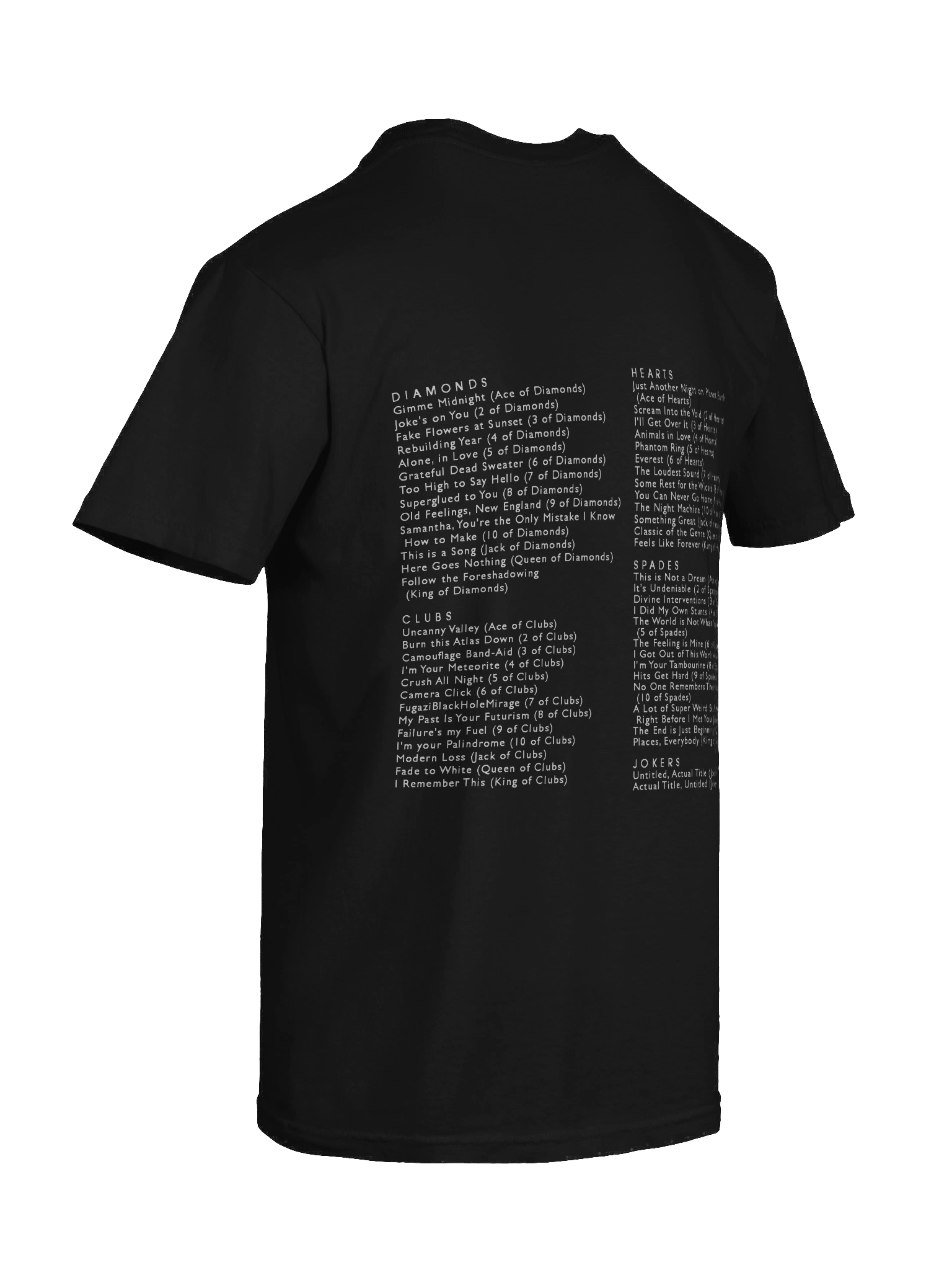 DECK SHIRT W/ TRACK LISTING ON BACK product image (46)