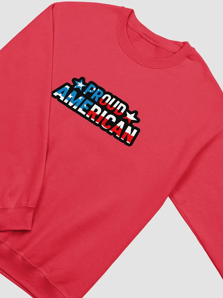Sweatshirt: Proud American product image (22)