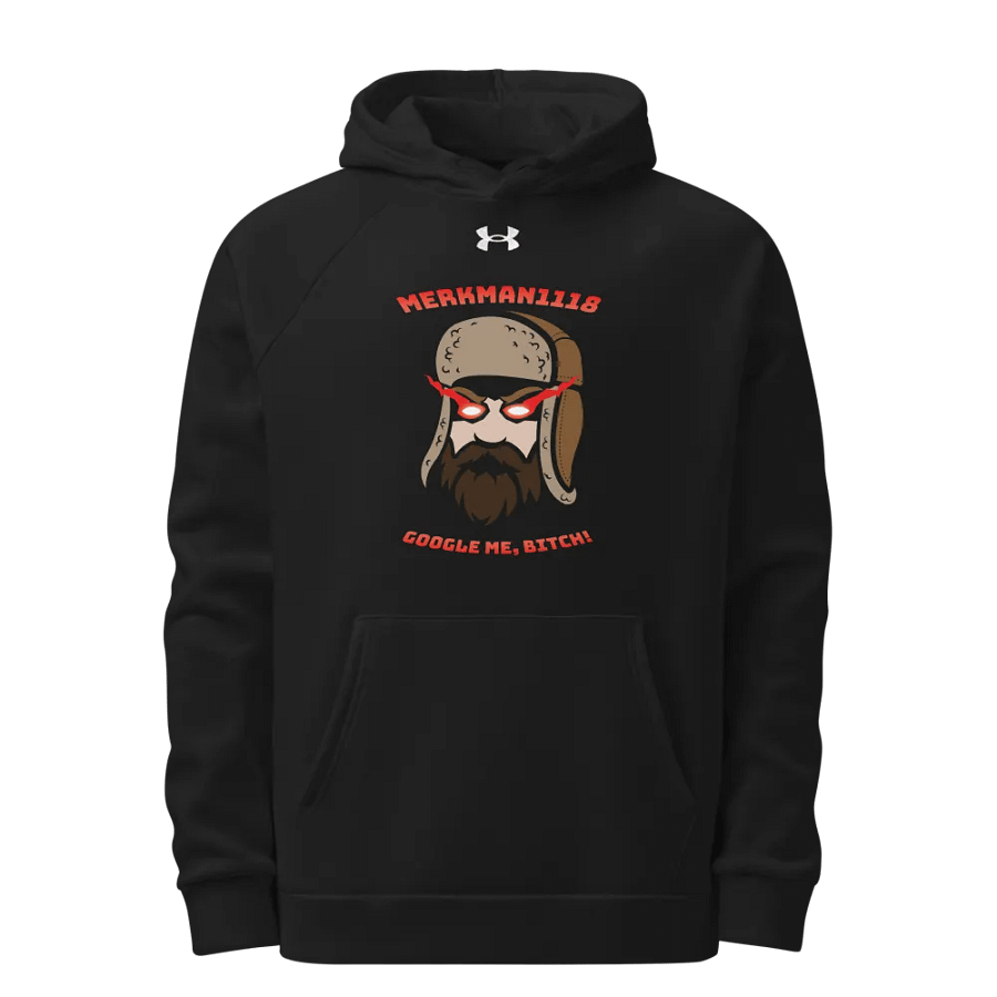 Merkman1118 GOOGLE ME BITCH Under armor hoodie product image (1)