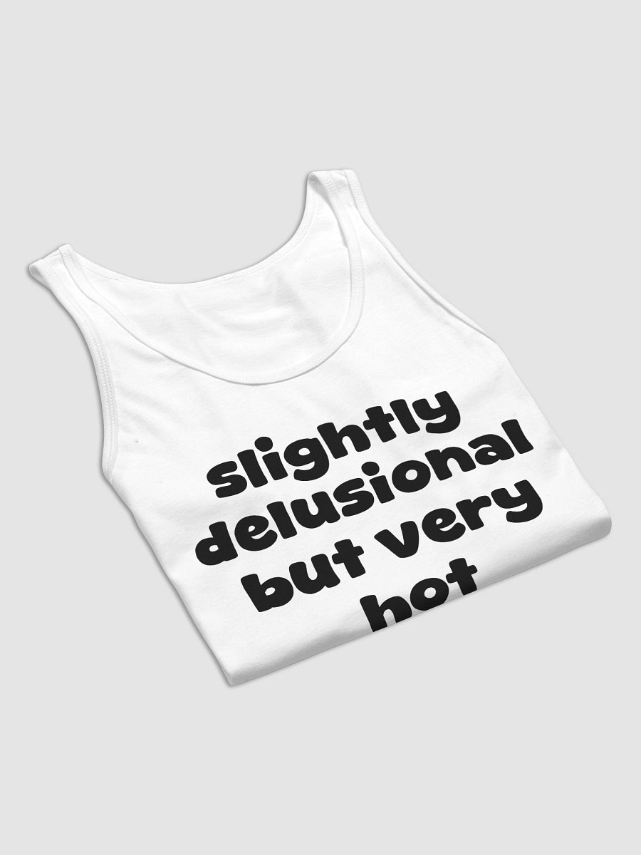 slightly delusional but very hot Jersey Tank product image (7)