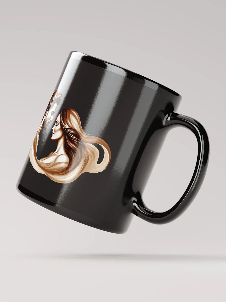 Intertwined Souls Black Glossy Mug product image (2)