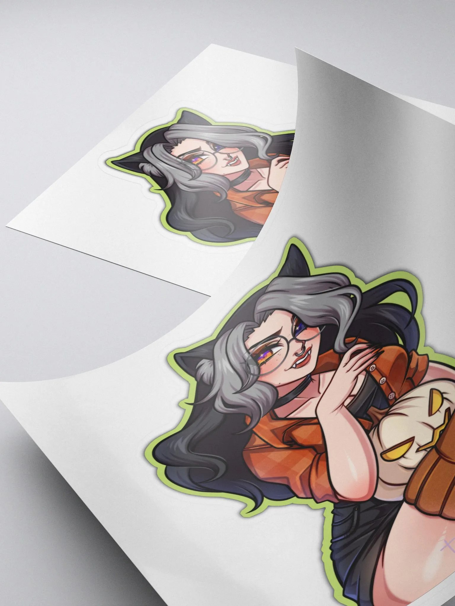 JaesCafe Halloween Babe Sticker w/o Moon product image (4)