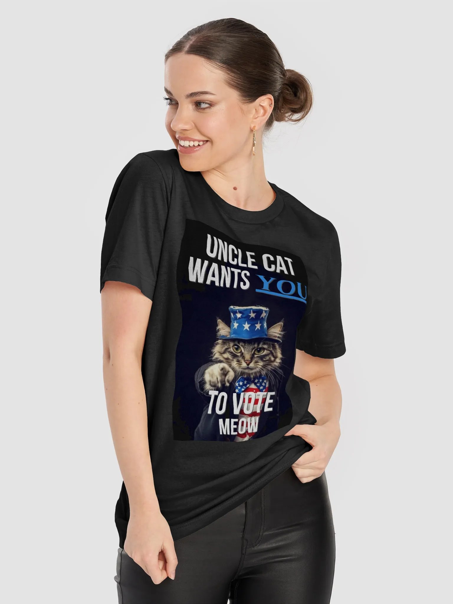 Uncle Cat Wants You To Vote Super Soft T-Shirt product image (23)