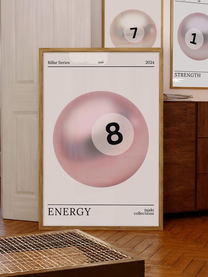 Pink 8 Ball (Energy) Print product image (2)