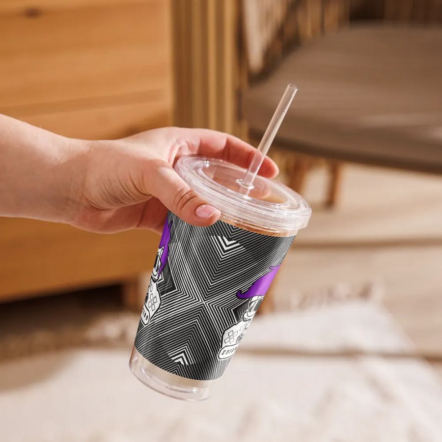 Enigma Nation Double Wall Clear Plastic Tumbler (16 oz) product image (10)