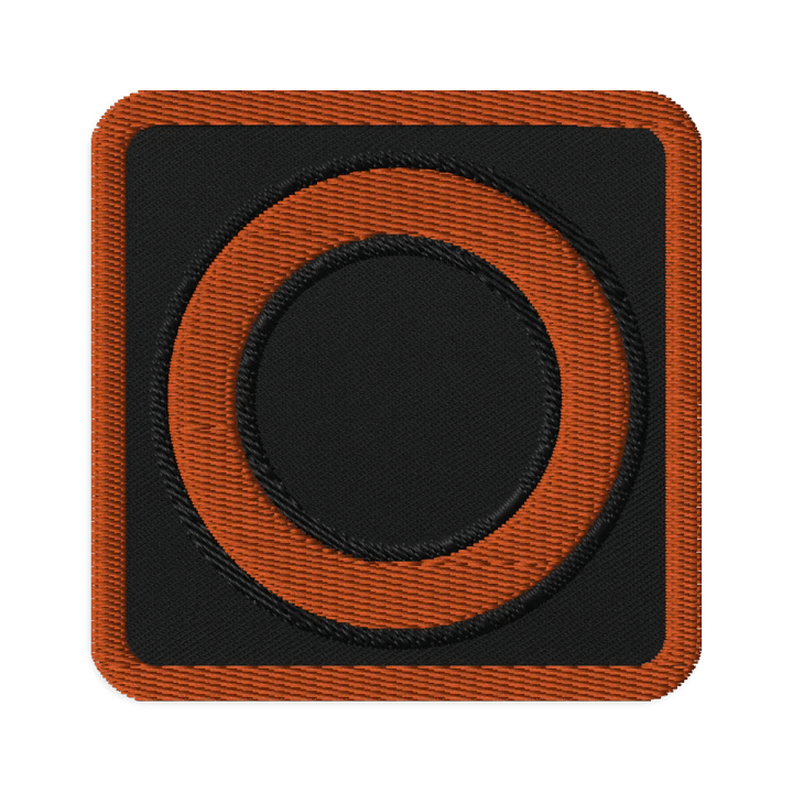 Note Embroidered Patch product image (1)