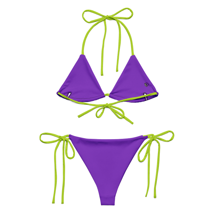 EcoChic Lime Bikini Set product image (1)