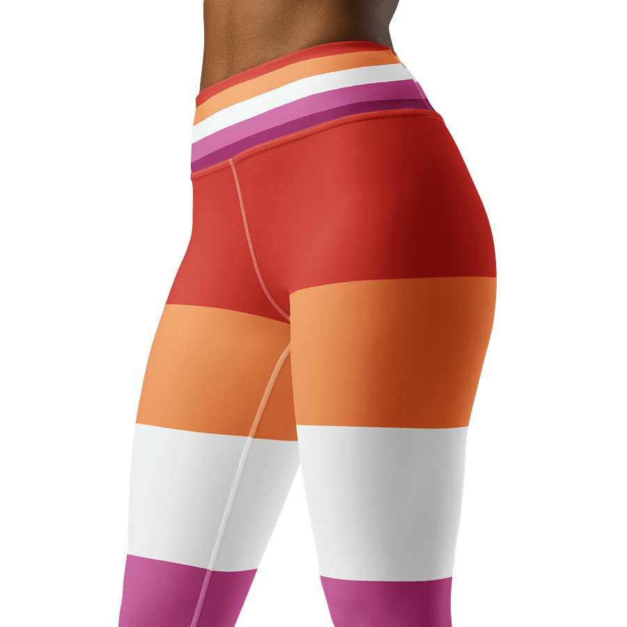 Lesbian Pride Flag Leggings product image (4)