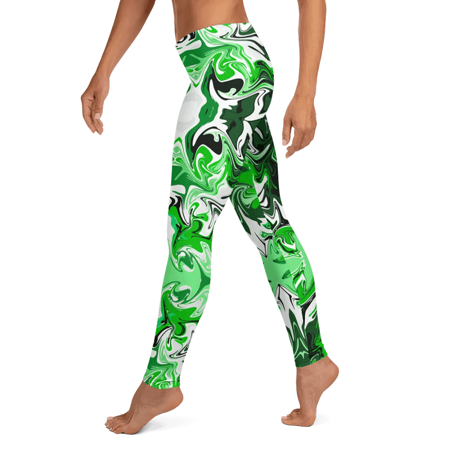 Green Swirl Leggings product image (11)