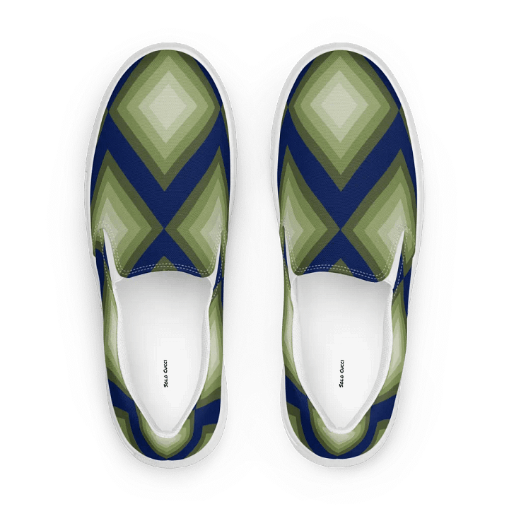 Diamond Olive Slip-Ons product image (1)