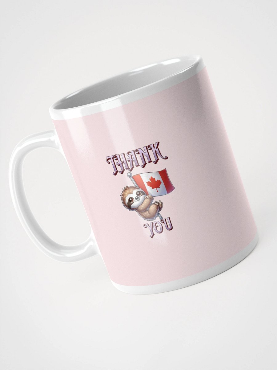 THANK YOU SLOTH CANADA FLAG product image (9)