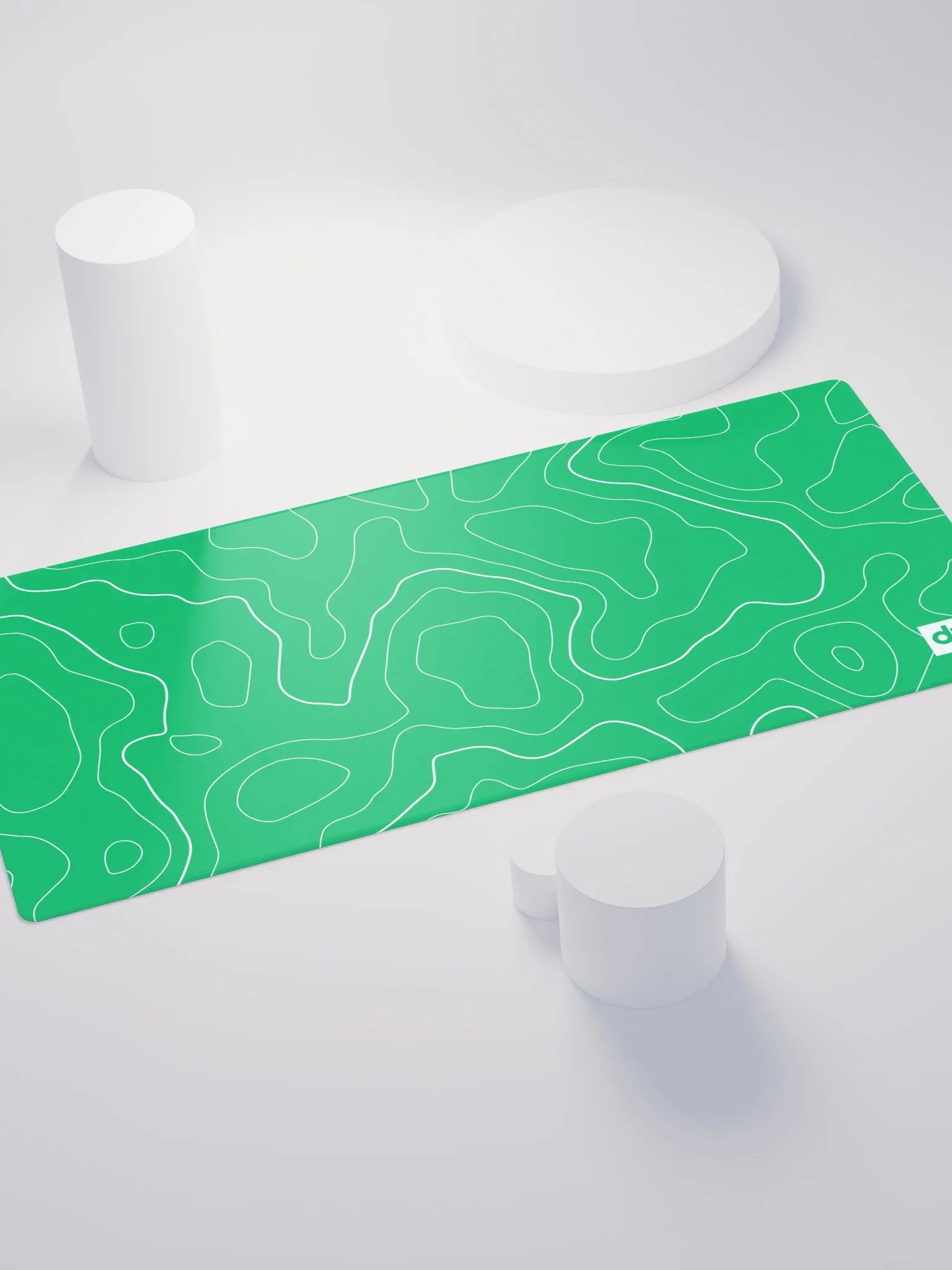 Topography Mouse Pad | Green product image (4)