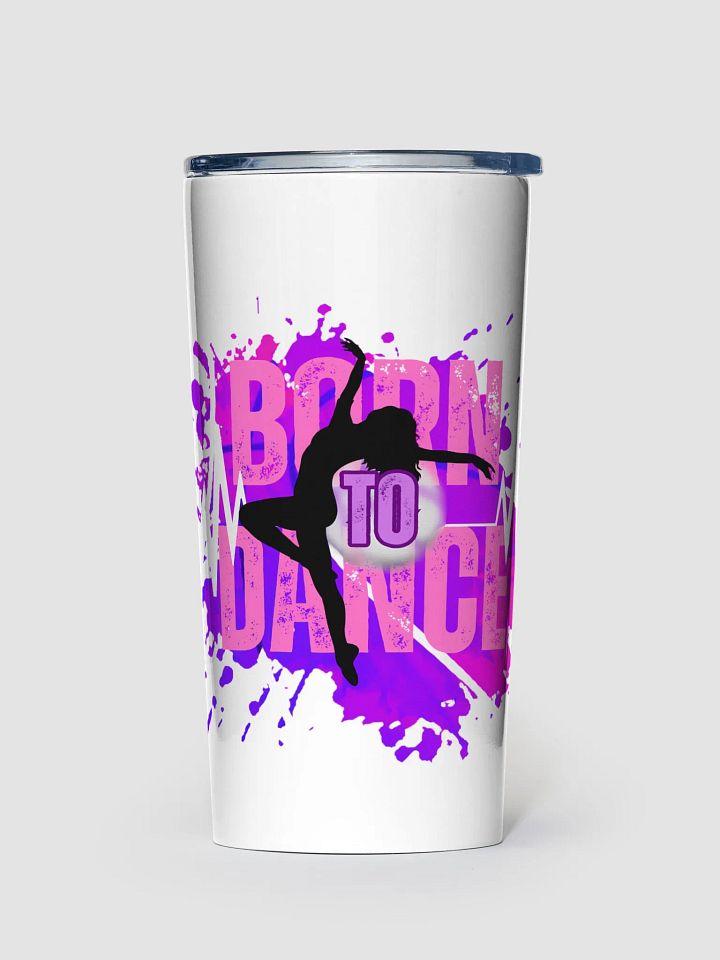 Dynamic Born to Dance Her Silhouette Vibes Tumbler product image (1)