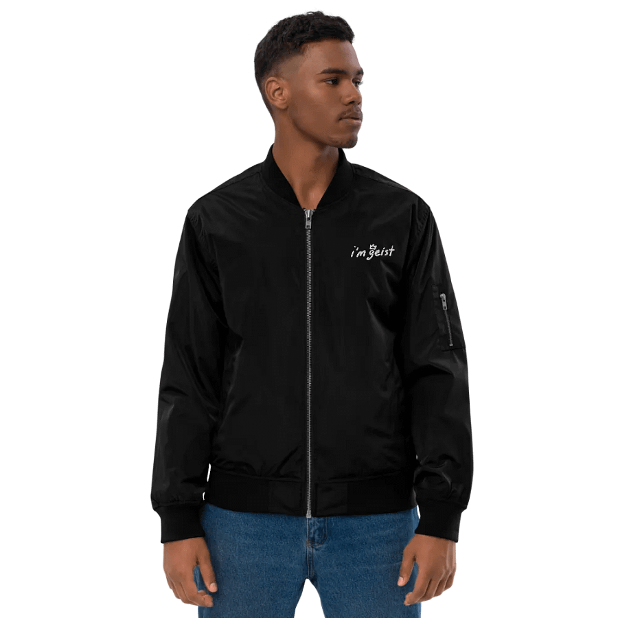 I'm Geist - Embroidered Bomber Jacket product image (2)