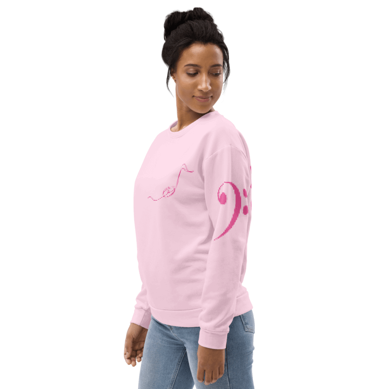 Band Geeks Rule Sweatshirt | Light Pink product image (3)