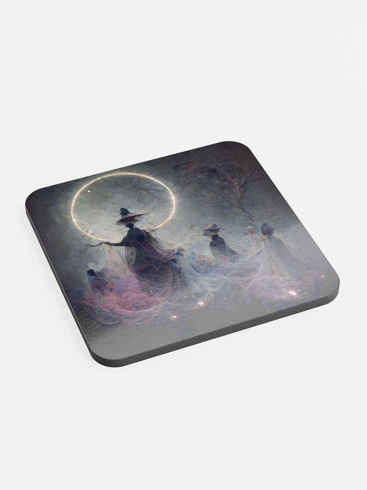 Mystical Halo Cork Coaster product image (2)