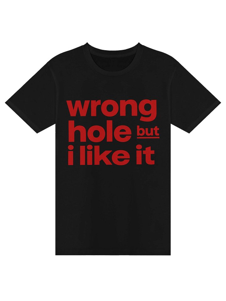 Wrong Hole But I Like It Tee product image (1)