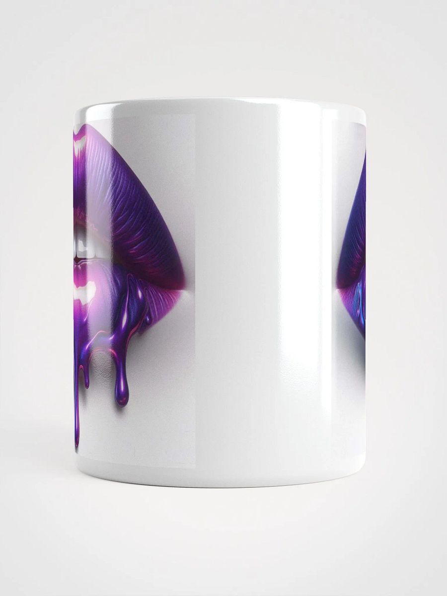 Metallic Lips Glossy White Mug product image (5)