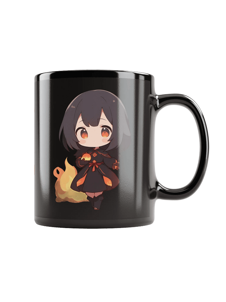 Chibi Anime Girl Mug - Fire 🔥 product image (2)