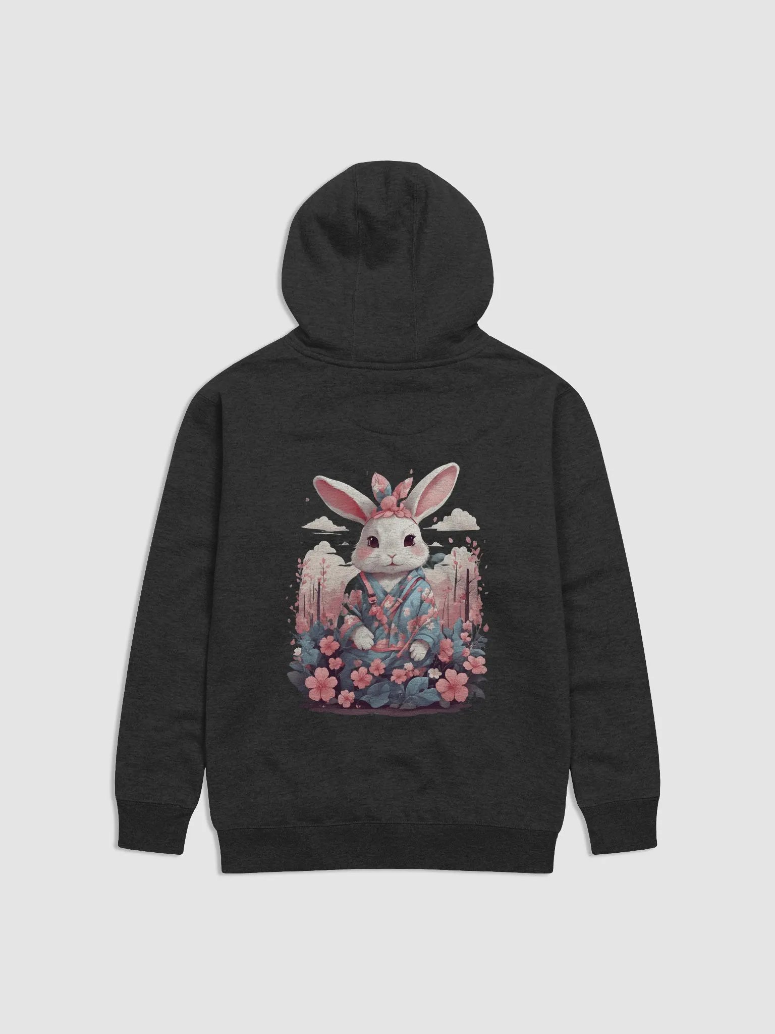 Kawaii Floral Bunny Ears Hoodie product image (20)