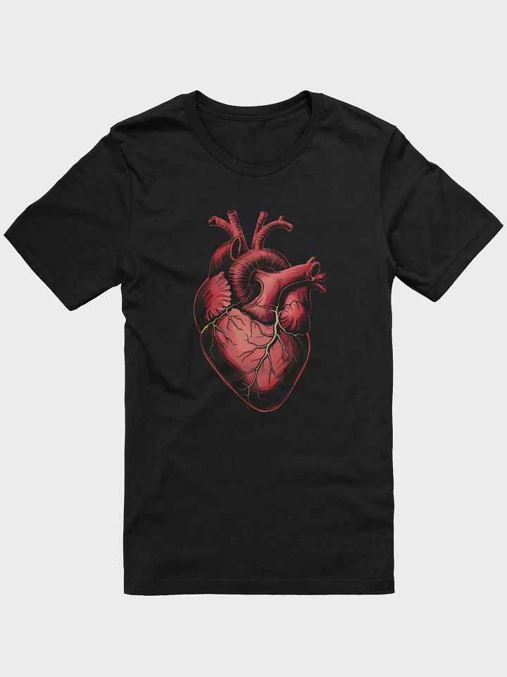 Anatomical Heart Illustration T-Shirt product image (1)