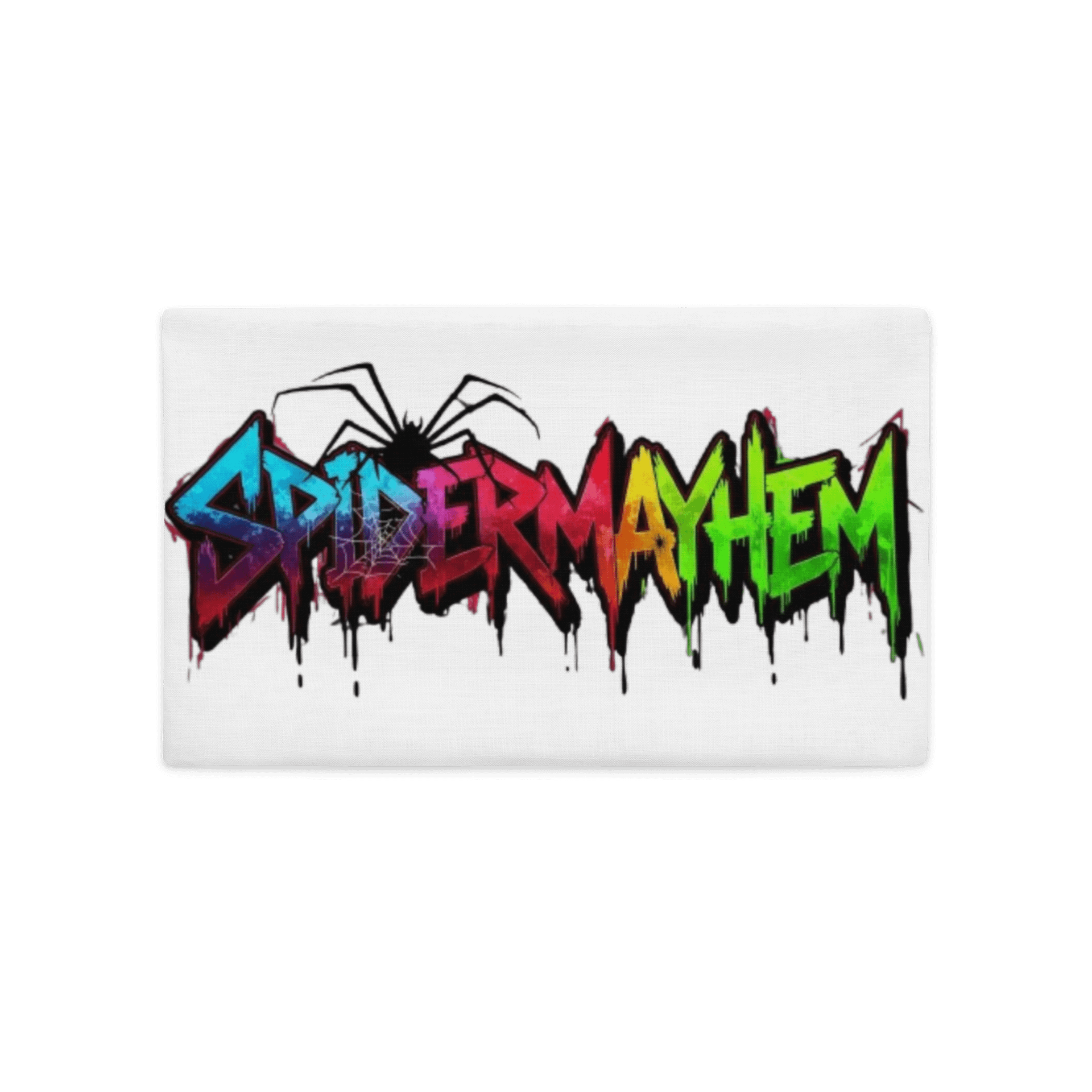 Spider Mayhem Graffiti Pillow Case product image (2)