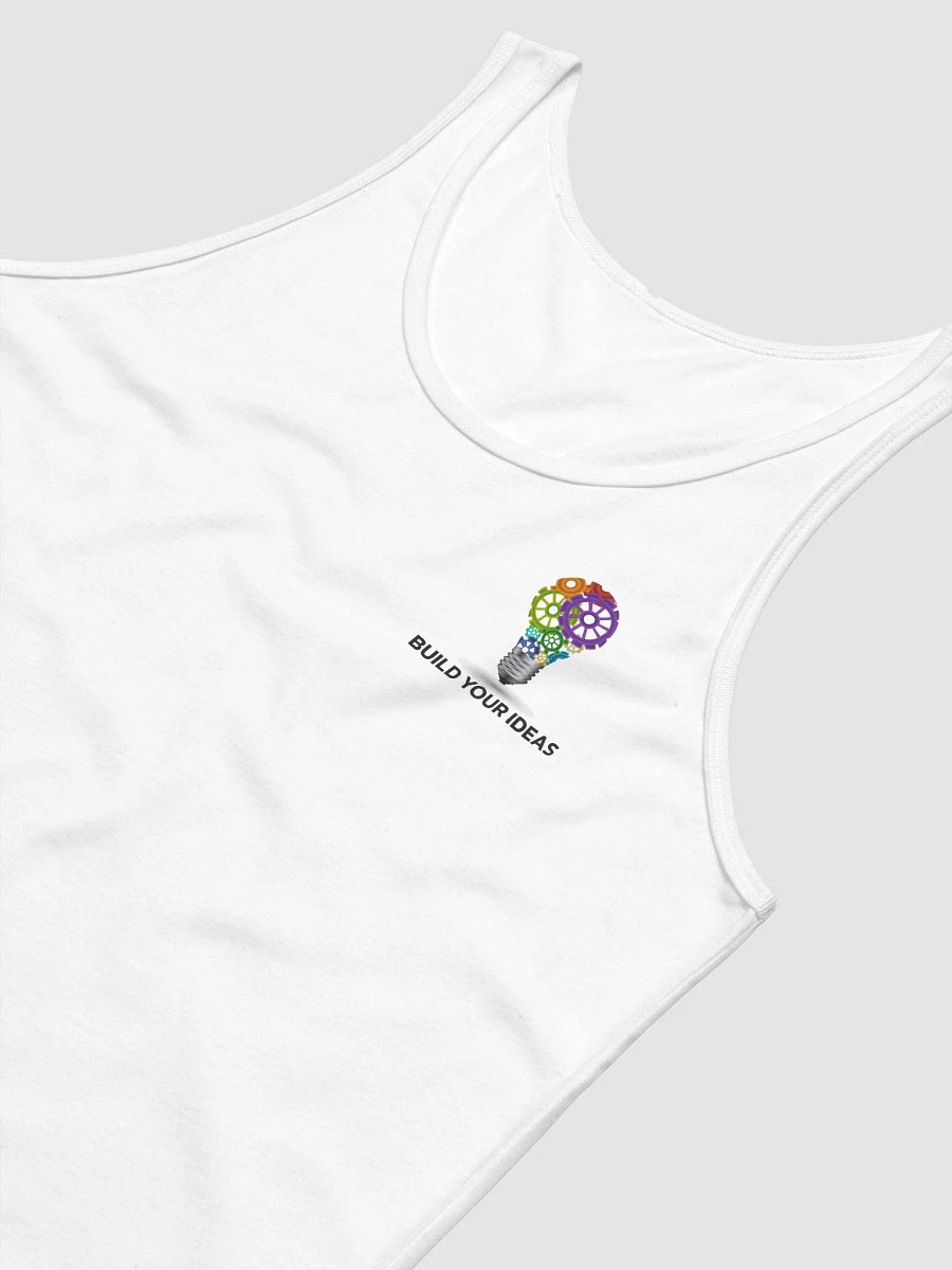 Copy of Build Your Ideas Tank Top Crisp White product image (6)