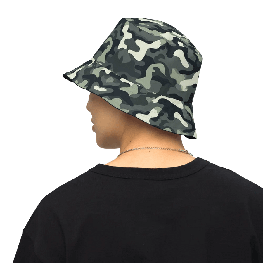 Camouflage Graphite Reversible Bucket Hat product image (2)