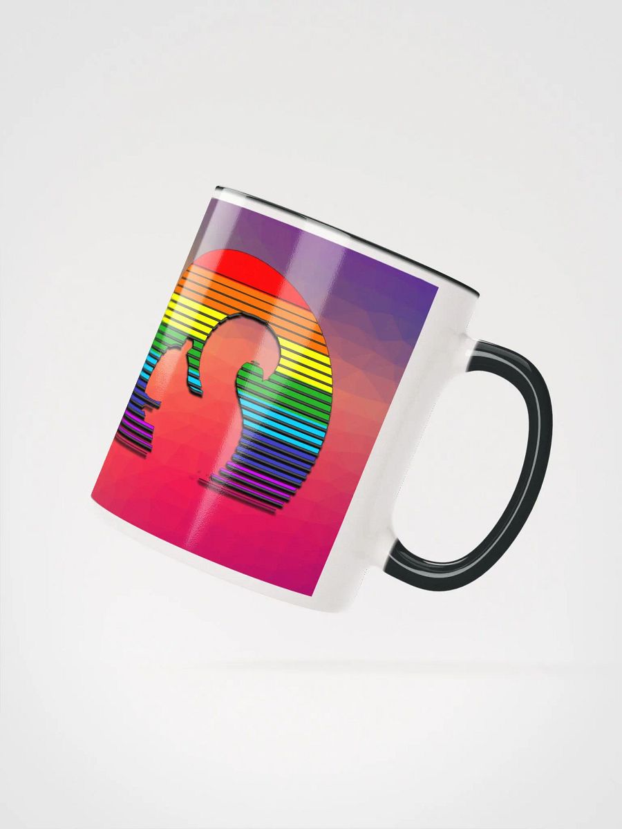 Rainbow Unicorn Mermaid Mug with Colour Inside product image (9)