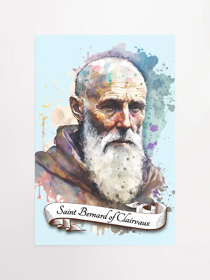 Saint Bernard Of Clairvaux Poster product image (2)