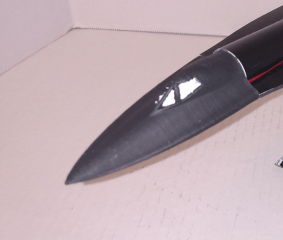 3D Printed SR-71 Blackbird Nose Cone product image (1)