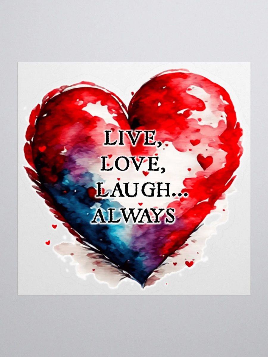Live , Love , Laugh Sticker product image (1)