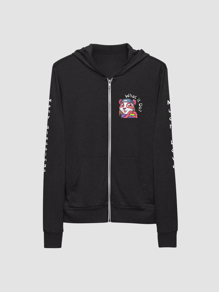 PaisliePanda Love Lightweight Zip Hoodie product image (3)