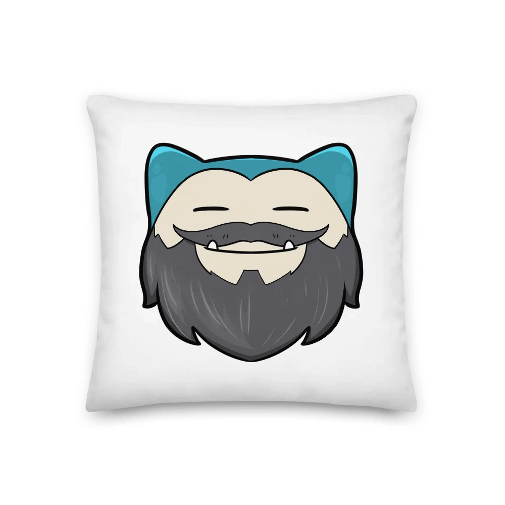 Hairy Snorlax Premium Pillow 5 product image (4)