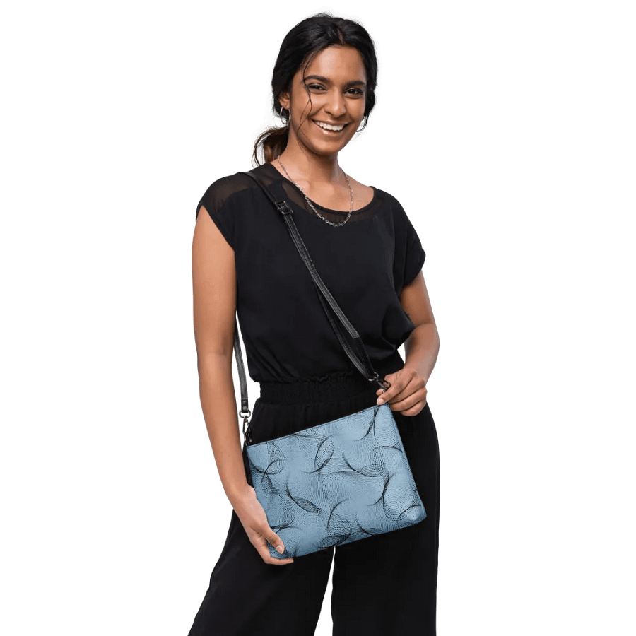 Swirling sacred geometry Crossbody Bag for chic ladies moms friends product image (10)