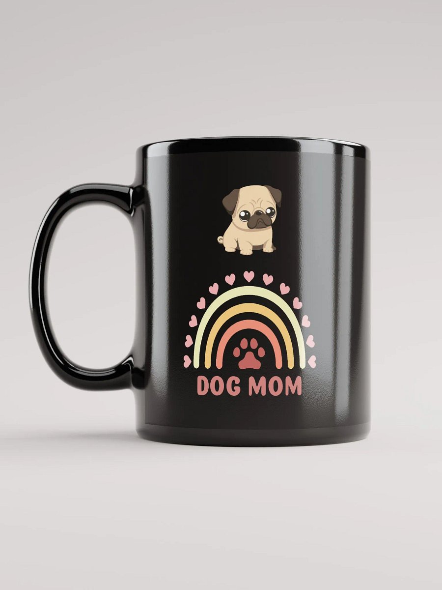 Rainbow Pug Dog Mom Mug product image (6)