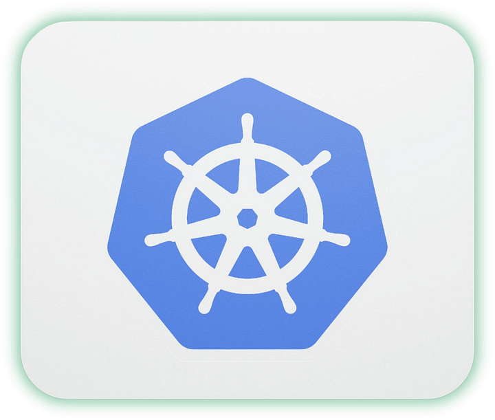 Kubernetes Icon Mouse Pad product image (1)